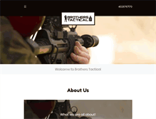 Tablet Screenshot of brotherstactical.com
